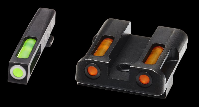 HIVIZ LiteWave H3 GLN429 Green Glock Front & Rear Sight Set
