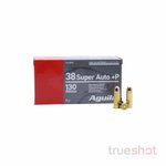Aguila 38 Super Auto +P FMJ 130 Grain Handgun Ammo