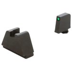 AmeriGlo 4XL Tritium Night Sight Set for Glock (Green Front, Black Rear)