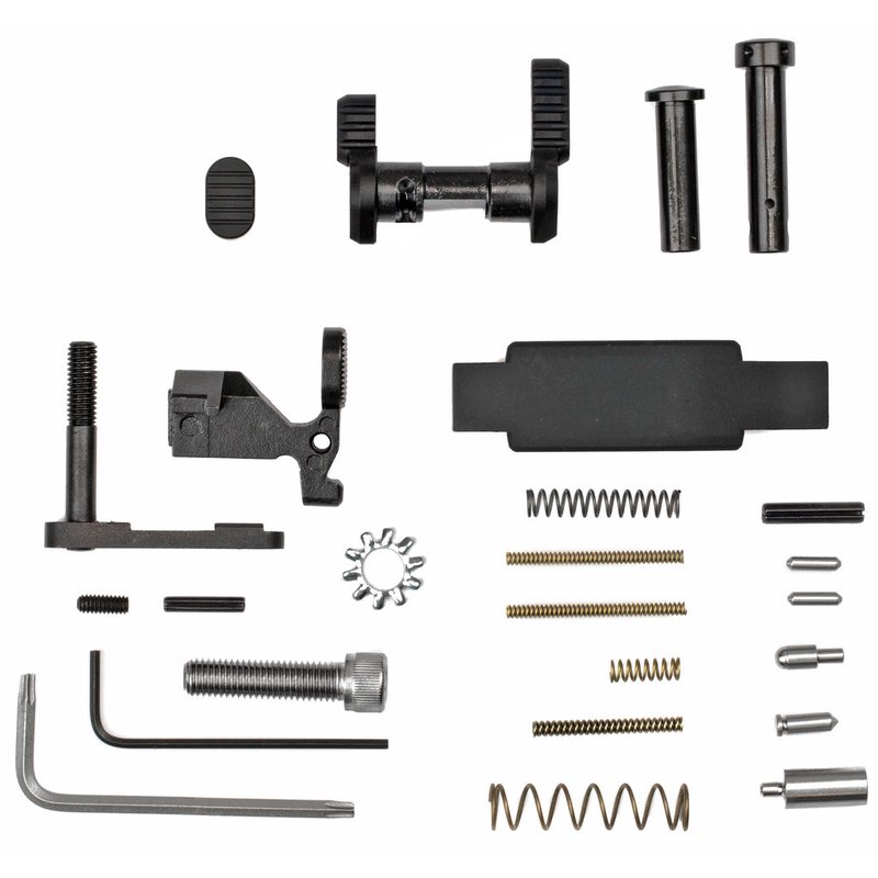 Armaspec AR-15 Stainless Steel Lower Parts Kit for .223/5.56 NATO Black ARM152-BLK