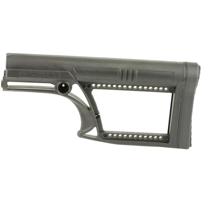 Luth-AR MBA-2 Fixed Rifle Stock AR-15/AR-10 Glass-Filled Nylon Black