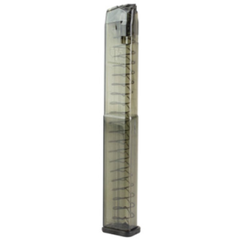 ETS Group SMKGLK1840 40-Round 9mm Glock Extended Smoke Polymer Magazine
