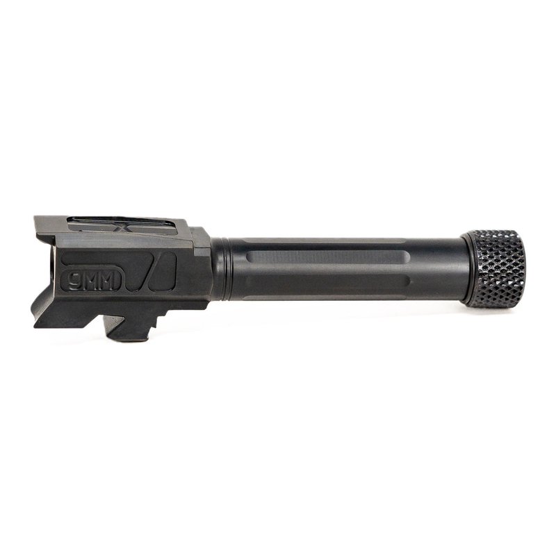 Faxon Firearms Match Series Glock 43/43X 9mm Barrel Fluted Threaded GB910N43SGQ-T