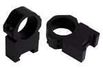 Weaver Precision Scope Rings 1in X-High Matte Black