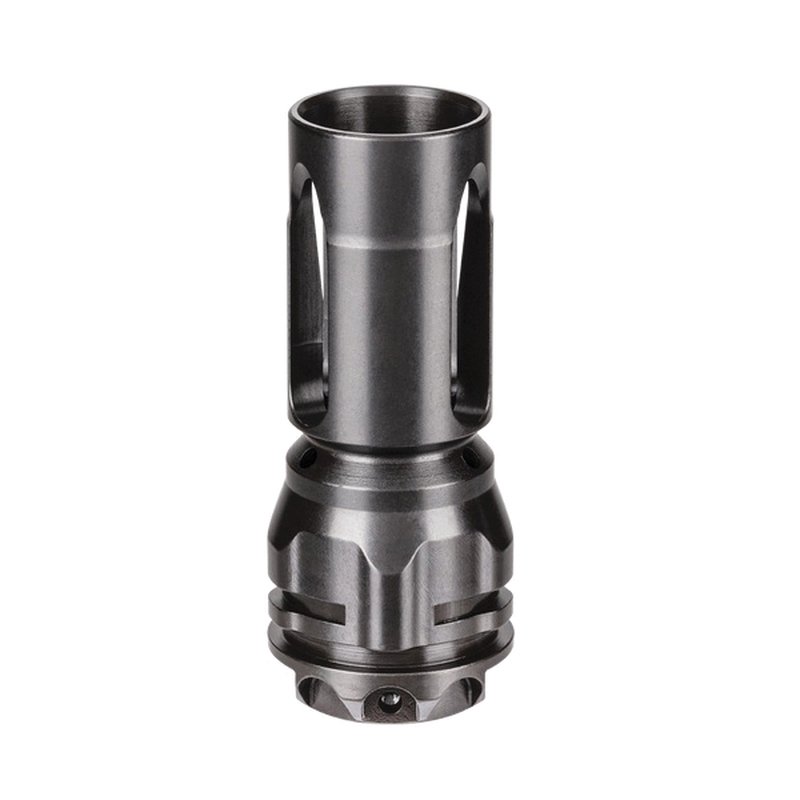 Gemtech ETM Flash Hider 5/8-24, Black - Enhanced Muzzle Control - 13818