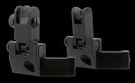 Tacfire 45 degree Front/Rear Flip-Up Iron Sight for AR Rifles - IS003