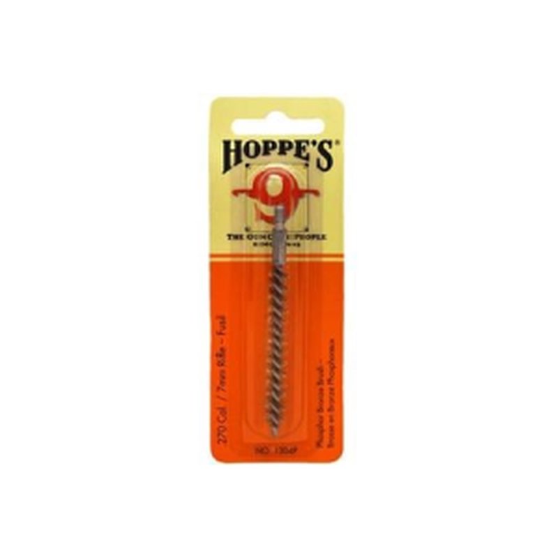 Hoppes 1304P .270/7mm Rifle Cleaning Brush (Phosphor Bronze, 8-32 Thread)