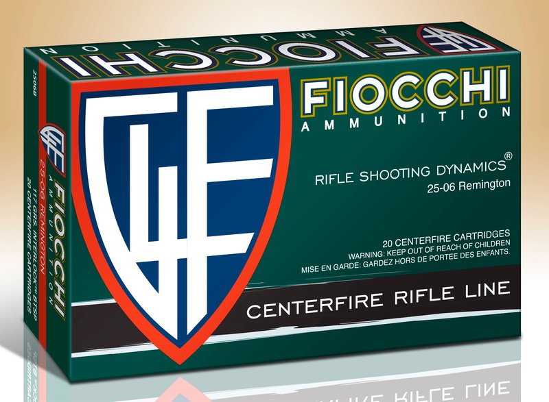 Fiocchi Shooting Dynamics 25-06 Rem BTSP InterLock Rifle Ammunition