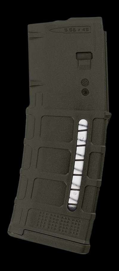 Magpul MAG556ODG PMAG Gen M3 Window 30rd 5.56/.223 OD Green