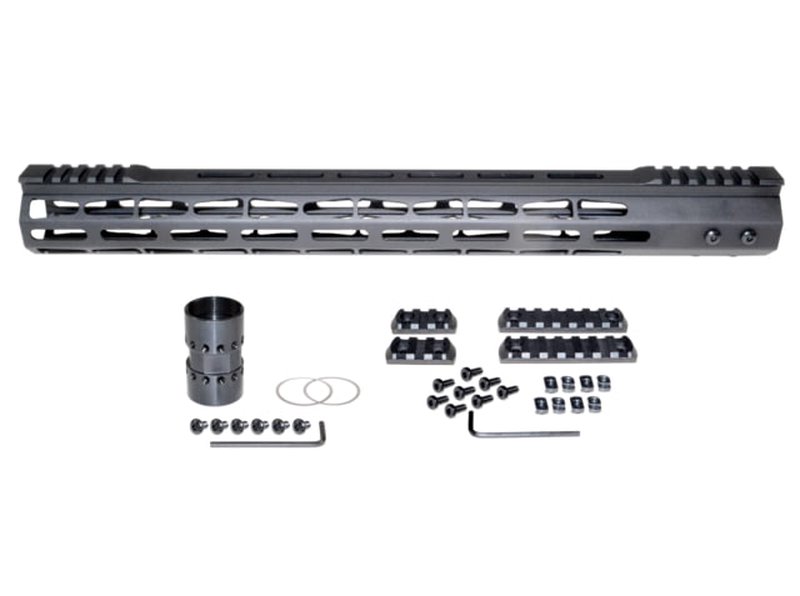 Presma AR-15 Super Light M-LOK Series Free Float Handguards w/ Partial Top Rail
