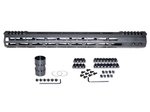 Presma AR-15 Super Light M-LOK Series Free Float Handguards w/ Partial Top Rail