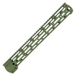 XTS AR-15 M-LOK Rail 15 in OD Green