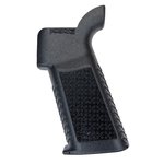 Amend2 Enhanced Pistol Grip, Black - Ergonomic and Comfortable Pistol Grip - A2PGEBLK