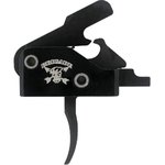 Brigade Manufacturing Enhanced AR-15 3.5 Pound Drop-In Standard Curved Trigger, Competition Grade - Simply Drop In And Push Pin To Install - Z000000J