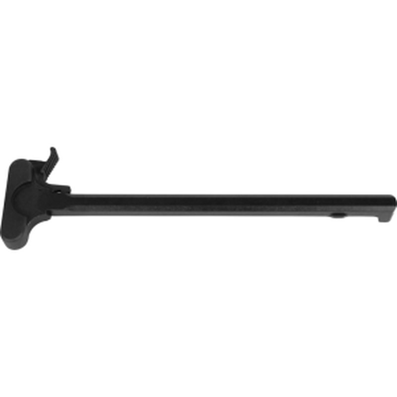 LBE Unlimited ARCHEL Extended Latch AR Charging Handle, 7075-T6 Aluminum, Black Finish.