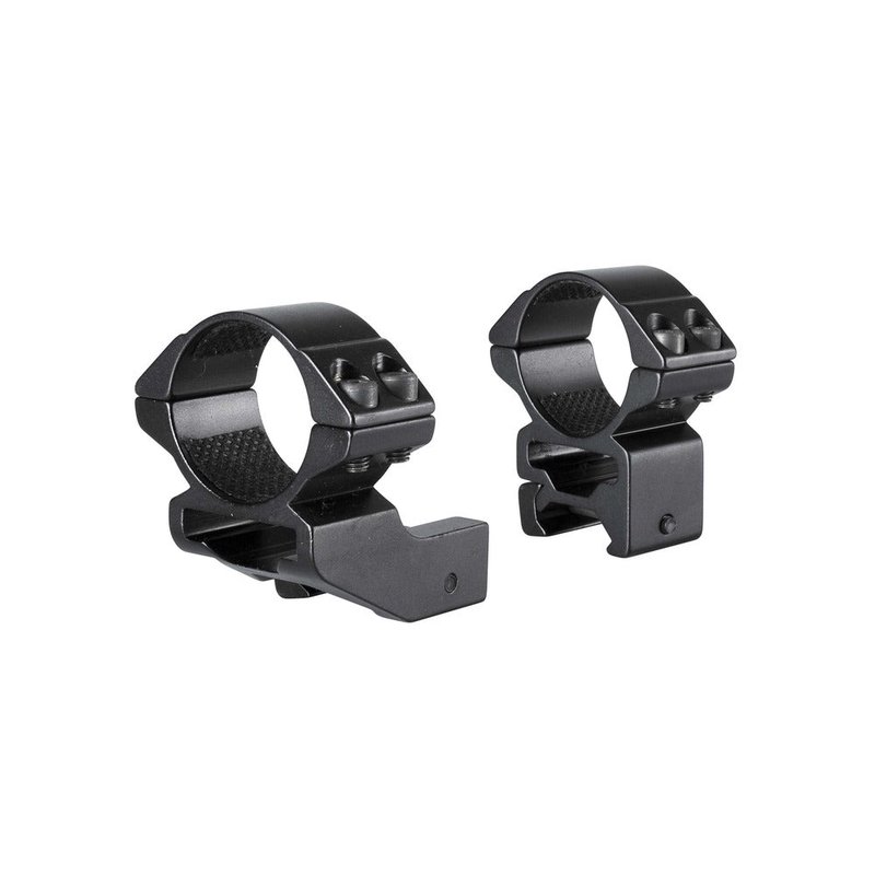 Hawke 2pc 30mm Weaver Extension Rings High Matte Black