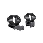 Hawke 2pc 1" Weaver Extension Mount 25mm High Matte Black