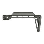 Midwest Industries Minimalistic Fixed Rifle Stock 6061 Aluminum Black MI-MIN-F