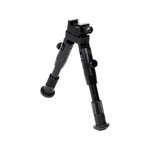 UTG TL-BP28S Shooter's SWAT Bipod Matte Black 6.2–6.7 in Aluminum