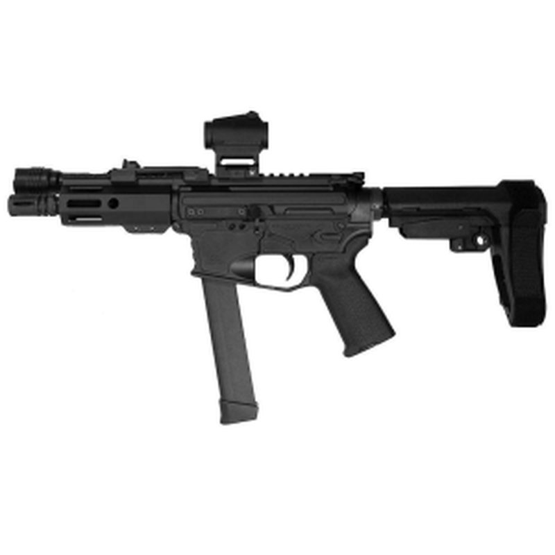 Shark Coast Midnight 9mm Pistol Bundle 5-Inch Barrel 33-Rnd Glock Magazine
