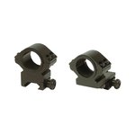 Konus Dual-T Pair of Mount Ring 25.40mm/30mm Tube 0.87 inch Aluminum Alloy Picatinny Rail/Weaver Rail