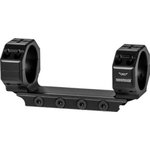 Warne 7821M Precision Mount Picatinny 34mm Rings 0 MOA Medium Height