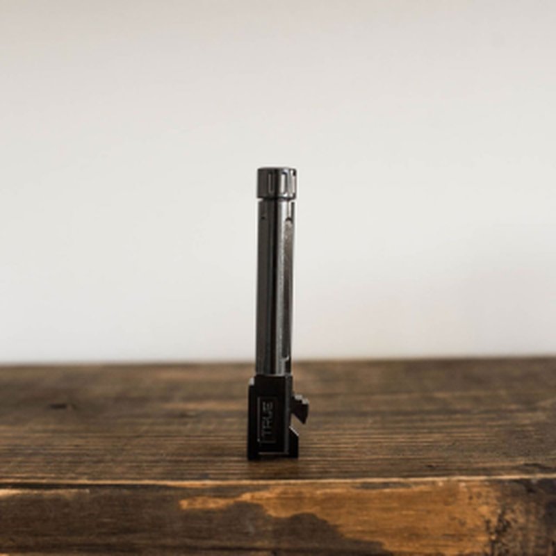 True Precision Glock 17 Threaded Barrel 9mm Black DLC TP-G17B-XTBC