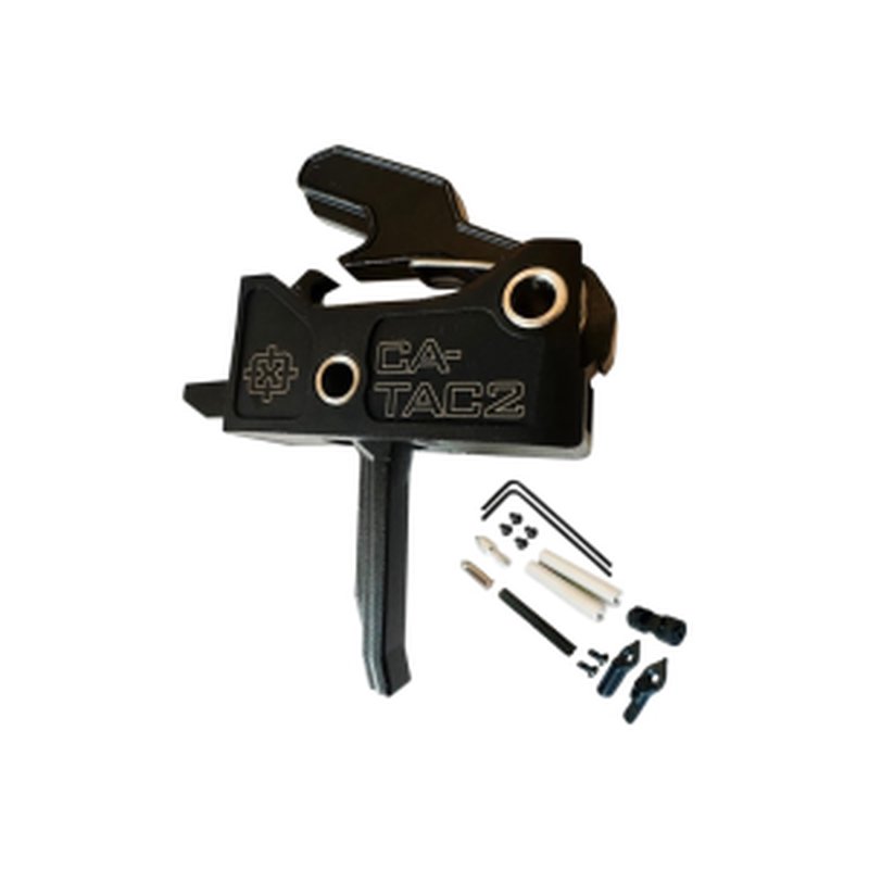 Cross Armory Tac 2 AR-15 Flat Faced 2-Stage Drop-In Trigger CRAR15TDIBK Black 3.5lb