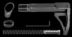 Phase 5 CMSA Carbine Mini Stock Assembly Kit AR-15 AR-10 Black Aluminum