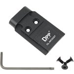 DPP Titanium Glock MOS Adapter Plate for Holosun 509T (0.03" Saddle)