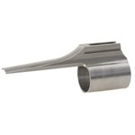 NECG Masterpiece Banded Front Sight Ramp 0.827" ID, 0.362" Height, White