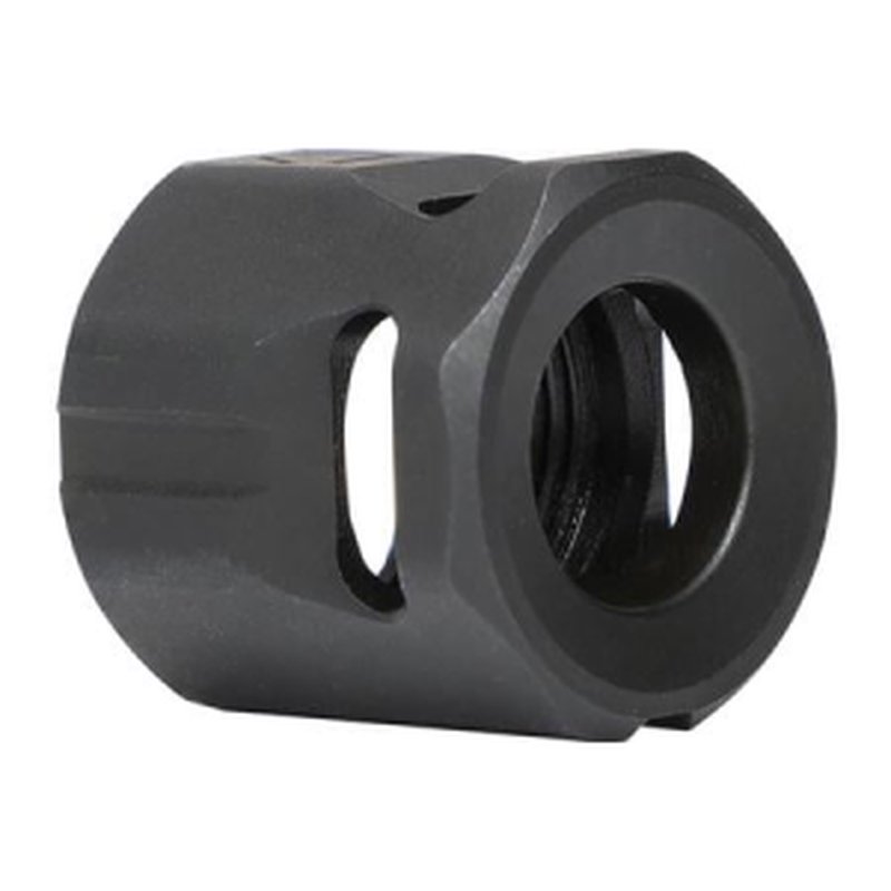 Strike Ind 1/2 Inch x28 micro Threaded Compensator with Quench Polish Quench Process Finish
