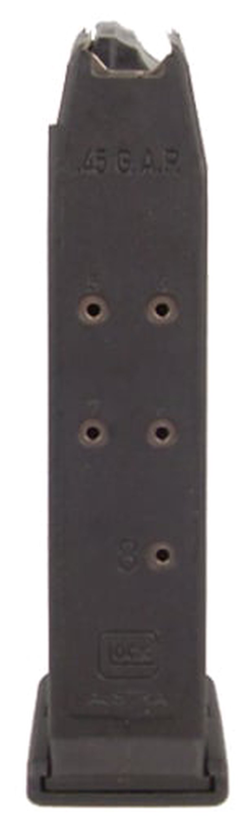 Glock G38 Polymer Magazine, Black Finish