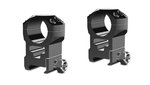 Hawke Sport Optics Tactical Rings Weaver - 2-Pieces, 1in Extra High, Black