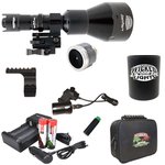 Wicked Hunting Lights ShotPro 850nm Infrared Ultra-Max LED Extreme Range Night Hunting Light Kit