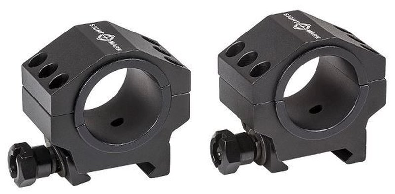 SightMark Tactical Mounting Picatinny Ring Pair (30mm/1in) Aluminum 6061-T6