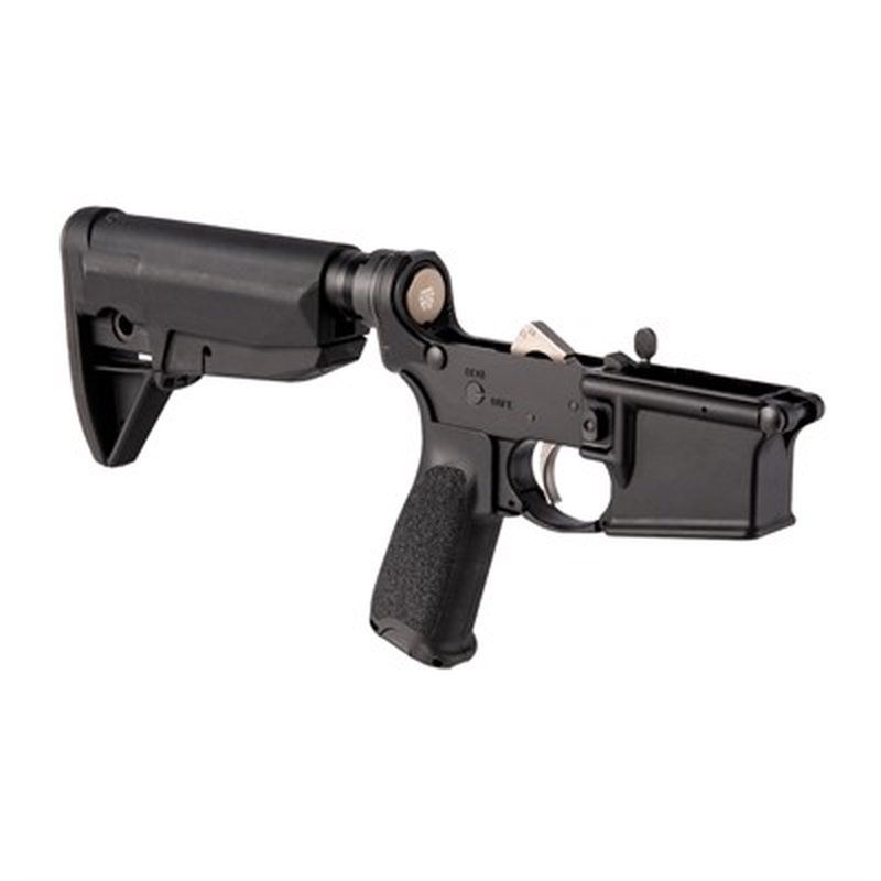 AR-15 Complete Lower Receiver with A5 Buffer & BCM Gunfighter Stock