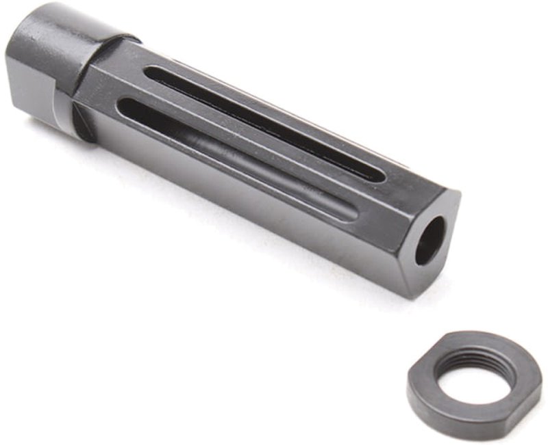 Tiger Rock AR-15 Muzzle Brake .223/5.56 1/2x28 TPI 3.5in with Triple Port Designs (Includes Jam Nut)