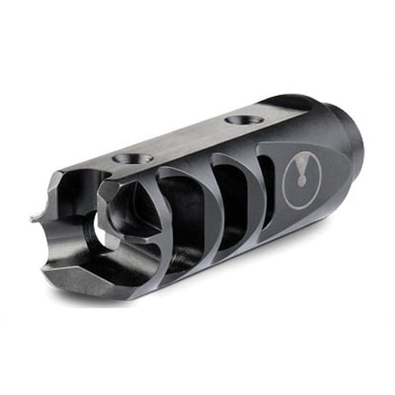 Ultradyne USA 5.56MM/223REM MERCURY Brake Fits AR-15 Rifles w/ 1/2x28 Threads, Black Stainless