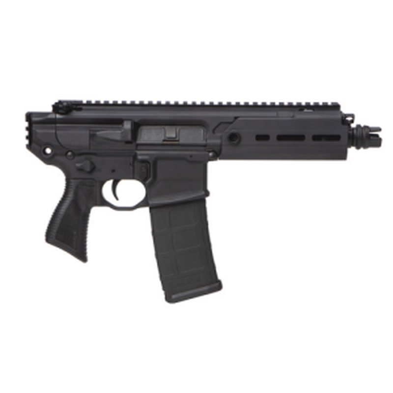 SIG SAUER MCX Rattler 5.56 NATO 5.5\" 30rd Pistol w/ NO BRACE - M-LOK - Black