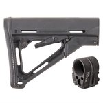 AR-15 CTR Stock Collapsible Mil-Spec w/ Folding Stock Adapter