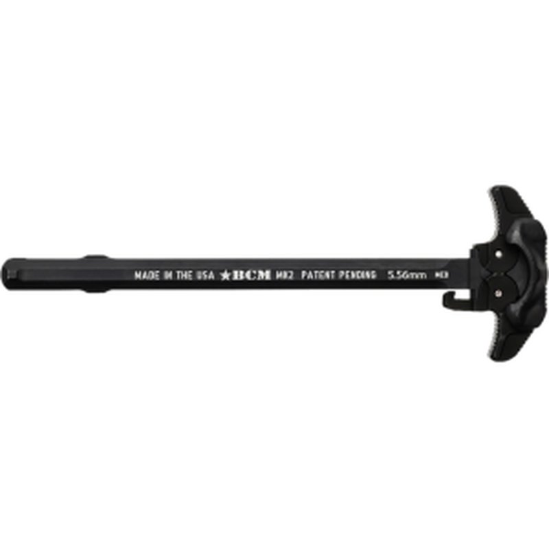 BCM GFHMK2LRGAMBI Ambidextrous MK2 Charging Handle Compatible w/ Mil-Spec AR-15 Black 7075 T-6 Aluminum