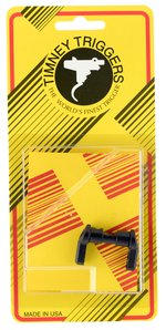 Timney Triggers Steel Safety Selector for AR Style Rifles, Carbo Nitride Black - 49ER Safety