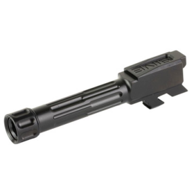 Lantac 9INE Glock G43 Fluted Barrel 416R Threaded Black DLC