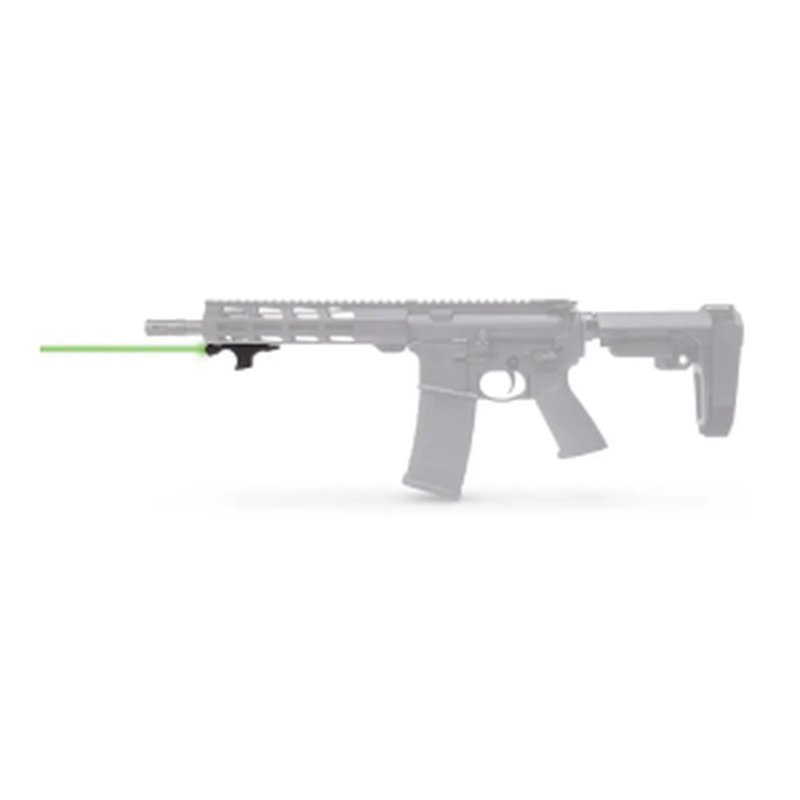 Viridian 912-0057 HS1 AR Hand Stop Green Laser with Picatinny Rail Adapter HS Series Black