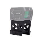 Viridian RFX45 High Picatinny Adapter Mount, Red Dot Sight Mount, 1/3 Lower Co-Witness, Black, 6061 Aluminum