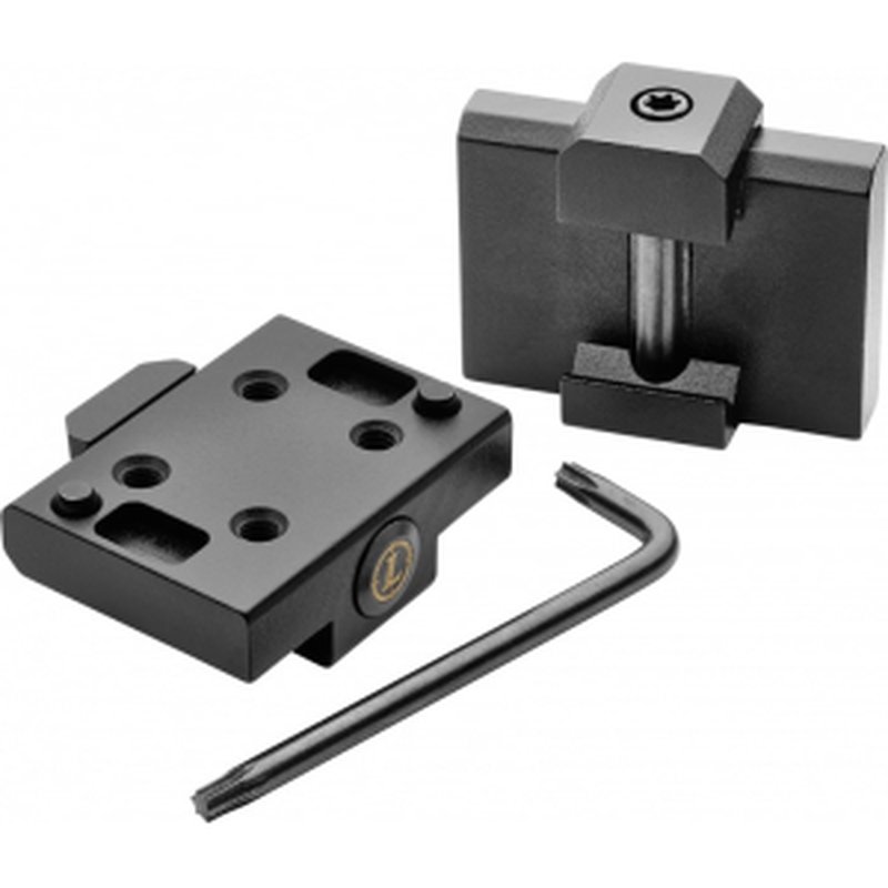 Leupold 120056 DeltaPoint Pro Adapter For Rail Mount 1-Piece Style Black Matte Finish