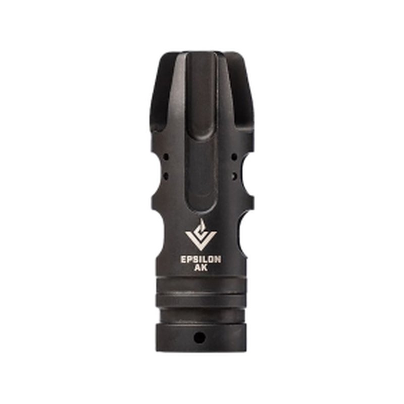 VG6 Precision Epsilon Muzzle Brake 7.62x39mm M14x1 LH Thread Stainless Steel Nitride