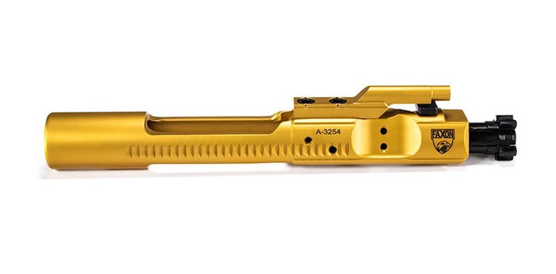 Faxon TiN 5.56 Complete Bolt Carrier Group - FF556BCGCNITRIDE-TiN