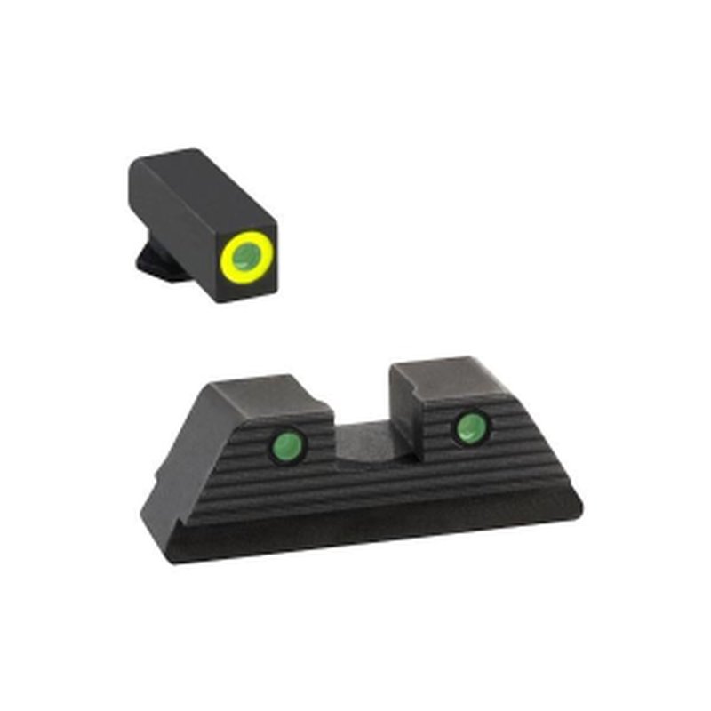 AmeriGlo Trooper Night Sight Set MOS Compatible Gen 1-4 Glock